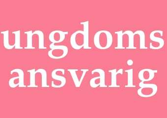Synonym ungdomsansvarig