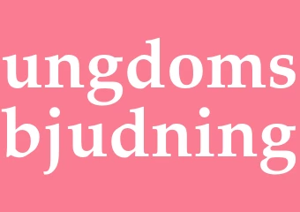 Synonym ungdomsbjudning