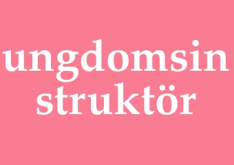 Synonym ungdomsinstruktör