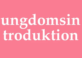 Synonym ungdomsintroduktion