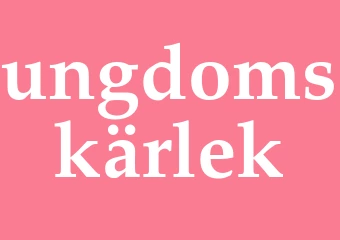 Synonym ungdomskärlek