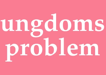 Synonym ungdomsproblem
