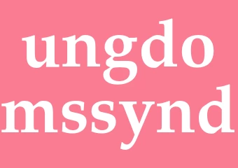 Synonym ungdomssynd