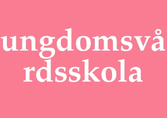 Synonym ungdomsvårdsskola