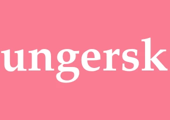 Synonym ungersk