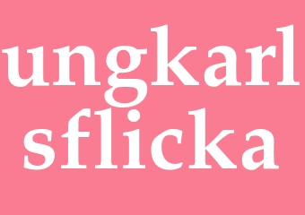 Synonym ungkarlsflicka