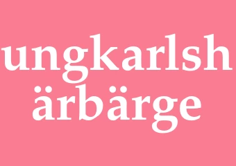 Synonym ungkarlshärbärge