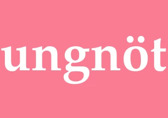 Synonym ungnöt