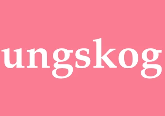 Synonym ungskog