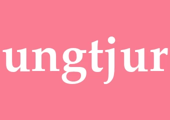 Synonym ungtjur