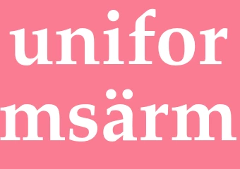 Synonym uniformsärm
