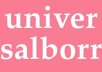 Synonym universalborr