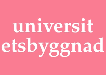Synonym universitetsbyggnad