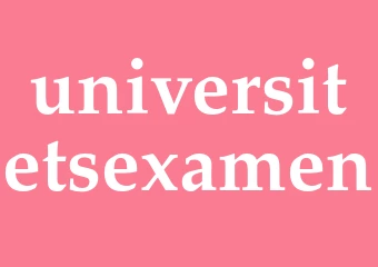 Synonym universitetsexamen