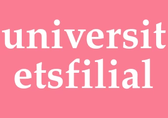 Synonym universitetsfilial