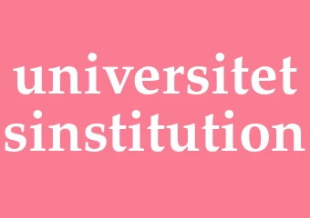 Synonym universitetsinstitution