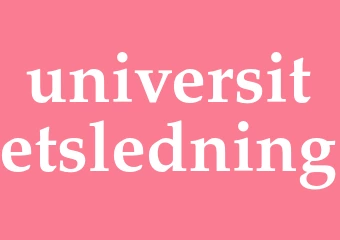 Synonym universitetsledning