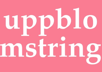 Synonym uppblomstring