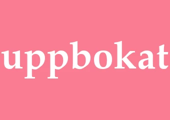 Synonym uppbokat