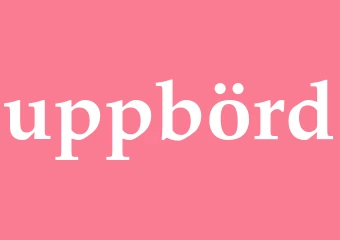 Synonym uppbörd