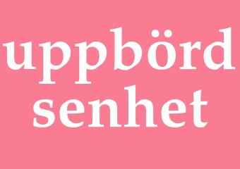 Synonym uppbördsenhet