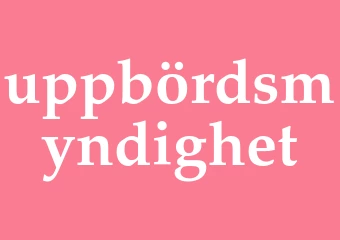 Synonym uppbördsmyndighet