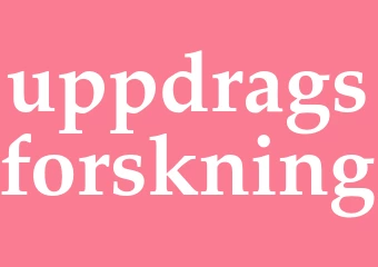 Synonym uppdragsforskning