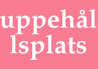 Synonym uppehållsplats