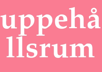 Synonym uppehållsrum