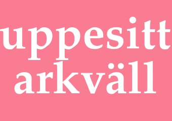 Synonym uppesittarkväll