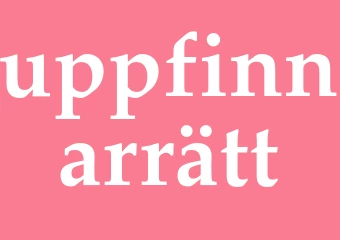 Synonym uppfinnarrätt