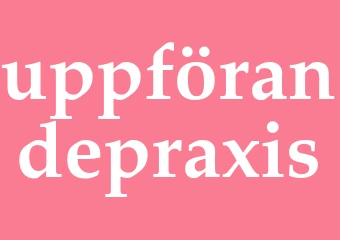 Synonym uppförandepraxis