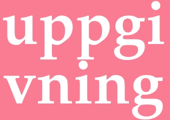 Synonym uppgivning