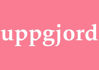 Synonym uppgjord