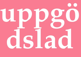 Synonym uppgödslad