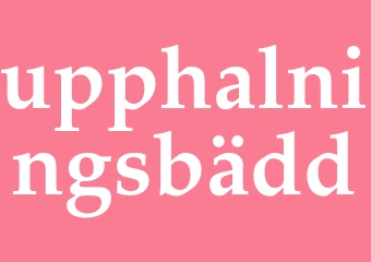 Synonym upphalningsbädd