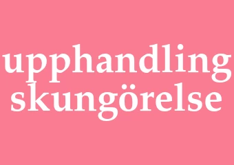 Synonym upphandlingskungörelse
