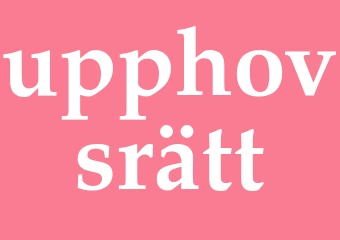 Synonym upphovsrätt