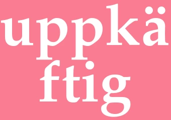 Synonym uppkäftig