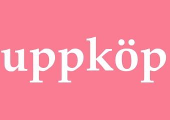 Synonym uppköp