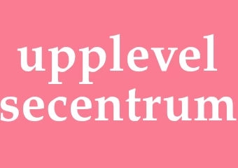 Synonym upplevelsecentrum