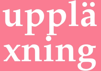 Synonym uppläxning