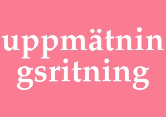 Synonym uppmätningsritning