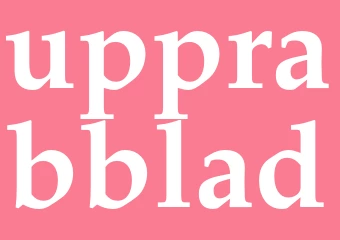 Synonym upprabblad