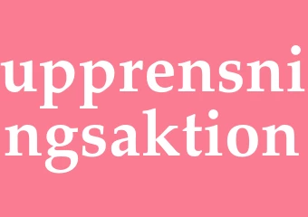 Synonym upprensningsaktion