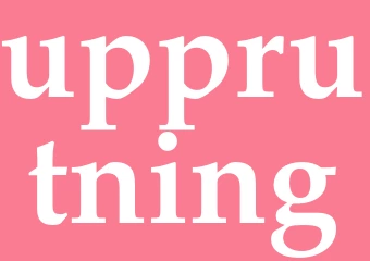 Synonym upprutning