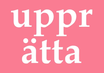 Synonym upprätta