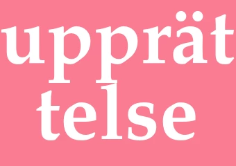 Synonym upprättelse