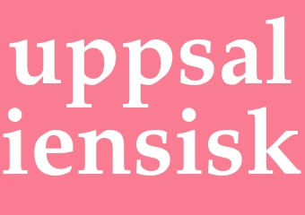 Synonym uppsaliensisk