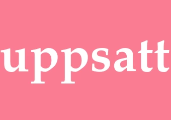 Synonym uppsatt